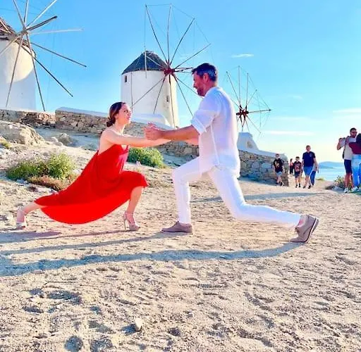 Provis Next To The Mills In * Mykonos Town